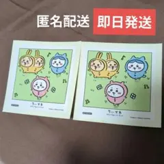 匿名配送　ちいかわ むちゃフォトパーティ　 ステッカー 2枚セット　シールのサムネイル