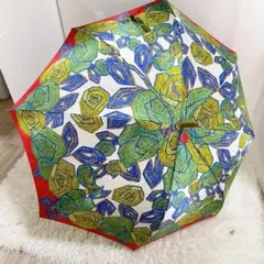 LANVIN PARIS 雨傘 MOONBAT製 長傘 木製 軽量 手開き