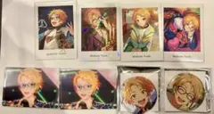 あんスタ 遊木真 ぱしゃっつ あんスタチップスカード 缶バッジ