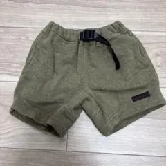 オリーブグリーン ハーフパンツ ウエスト調整可能