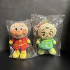 【新品・袋入・タグ付き】アンパンマン ・メロンパンナ ぬいぐるみ