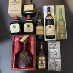 〇未開栓 国産ウイスキー ブランデー 5本セット サントリー キリン 古酒 〇未開栓 国産ウイスキー ブランデー 5本セット サントリー キリン 古