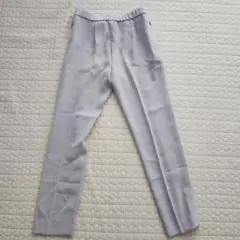 本日発送可Theory　00サイズライトグレー ゴムウエスト スラックス