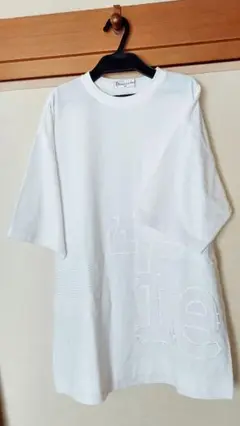 サンタフェ　ホワイト Tシャツ　 サイズ50 刺繍
