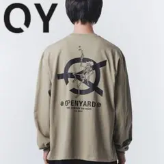 【美品】OY オーワイ 長袖Tシャツ ロンT スカルロゴ 韓国 ストリート 骸骨