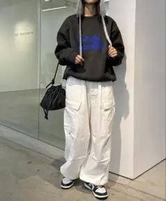 新品未使用　チャオパニックティピー　タックワイドアソートカーゴパンツ　L