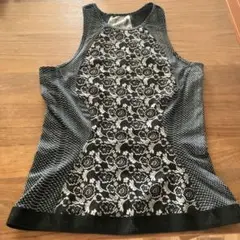 新品【 adidas×STELLA McCARTNEY 】フリルメッシュタンク adidas_by_Stella_McCartney_JW4