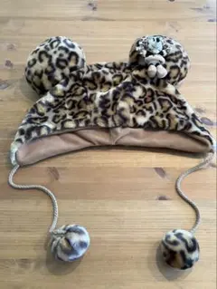 ヒョウ柄　ファンキャップ　値下げ交渉可★