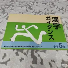 漢字ガイダンス 小学5年