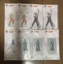 一番くじ　ナルト　波の国編　G賞　アクリルコレクション　4種8点