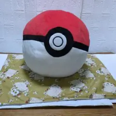 ポケモンスター モンスターボール ぬいぐるみ☺大きめ一周で111センチ、癒し系♥のサムネイル