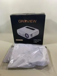GROVIEW プロジェクター JQ818C スクリーン付属 GROVIEW プロジェクター JQ818C スクリーン付属