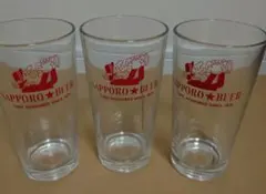 サッポロ黒ラベル非売品グラス16個セット箱付き 三浦友和プリント 