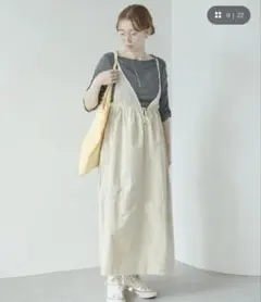 Crisp メッシュトップミリタリーキャミワンピースのサムネイル