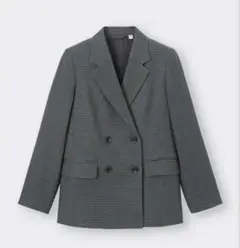 テーラードジャケットチェック