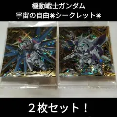 機動戦士ガンダム Hi-vガンダム フリーダムガンダム シークレットシール