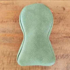 どこでも前方後円墳 ポーチ ハンドメイド レザークラフト 本革　ペンケース　古墳