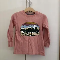 パタゴニア キッズ 長袖Ｔシャツ　３Ｔのサムネイル