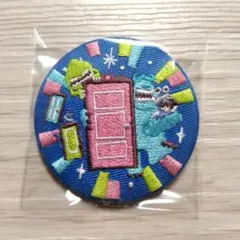 ディズニー　刺繍缶バッジ　モンスターズインク