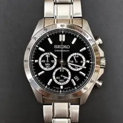 SEIKO SSB025P1 逆輸入 クロノグラフ 白文字盤 廃盤 6T63 - メルカリ