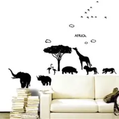 ウォールステッカー アフリカ 0016 インテリアシール ウォールペーパー