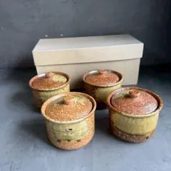 沖縄やちむん　作家作陶器 蓋つき小鉢5個セット 沖縄やちむん 作家作陶器 蓋つき小鉢5個セット - メルカリ