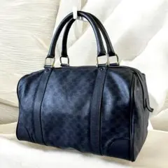 CELINE ミニボストン トリオンフ 総柄 オールレザー ディフュージョン
