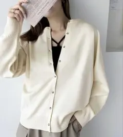 【未使用美品】Classicalelf 前後2wayカーディガン L