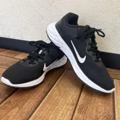 【値下げ】NIKE スニーカー レボリューション6 ブラック23cm