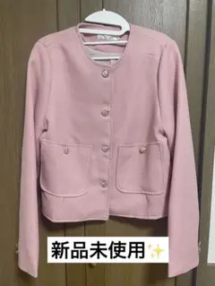 ★新品未使用★　ノーカラージャケット　韓国風