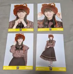 乃木坂46 松尾美佑 オールブラウンコーデ　39thSG アンダーライブ 生写真
