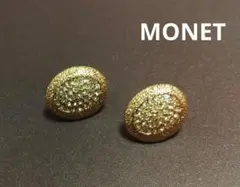 MONET ゴールド ストーン付き イヤリング