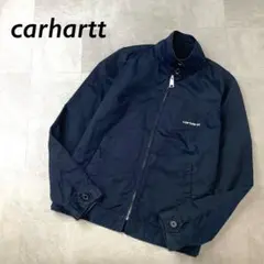 carhartt ジップアップ コットン ブルゾン ネイビーのサムネイル