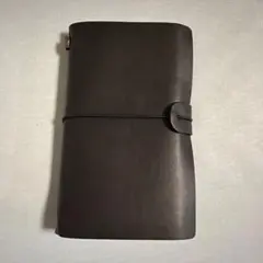 ブラック システム手帳 無地ページ