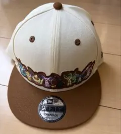 9FIFTY ポケモン イーブイフレンズ クロームホワイト ブラウンバイザ