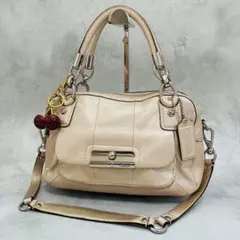 Coach 2way Shoulder Bag Lether Y2K