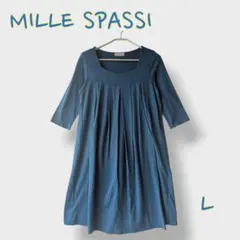 ■MILLE SPASSI＊ Lサイズ 授乳口付き ワンピース マタニティ