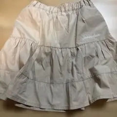 Jenni love ベージュ フリルスカート インナーパンツ付き 150