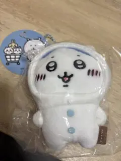 ナガノのくま　ちいかわにかぶられたぷちミニマスコット　ハチワレ