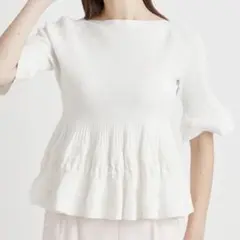 sustainableオーバルシアーニットTOPS【ウォッシャブル】 - メルカリ