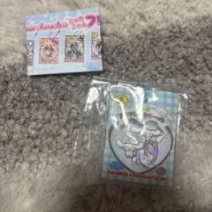 サンリオキャラクターズ シャカシャカフレークシール風チャーム　シナモン