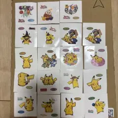 ポケモンパンシール ピカチュウセット