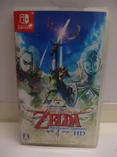 Switchソフト ゼルダの伝説 スカイウォード HD ケース割れ・タバコ臭ありのサムネイル