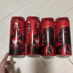 未開封　コーラ ゼロ スターウォーズ コラボ 4缶セット　炭酸ジュースのサムネイル
