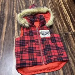 rodeo clowns☆中綿ベスト☆フード取り外し可◎