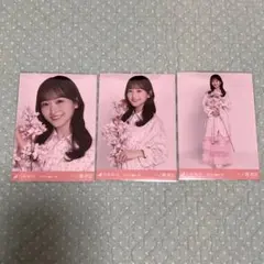 乃木坂46 生写真　コンプ　一ノ瀬美空　桜カラーコーデ
