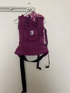 Ergobaby 抱っこ紐 パープル 花柄のサムネイル