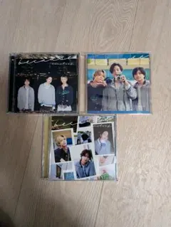 Timelesz Because 初回限定A,B,通常版 3枚セット