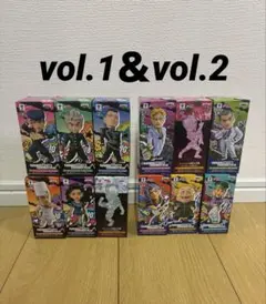 新品　未開封　ジョジョの奇妙な冒険　ワールドコレクタブル 1〜2 コンプリート
