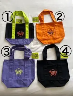 【2枚セット】Trader Joe's トレジョ　ミニトート 　ハロウィン限定品